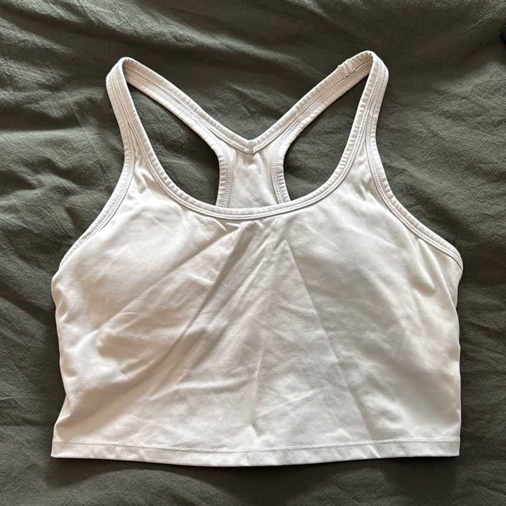 Amazon Gray Racerback Sports Bra Intimates